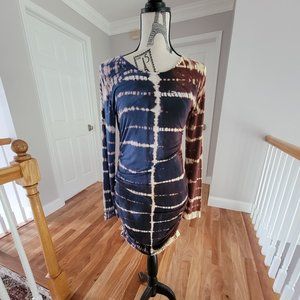 GYPSY 05 fitted long sleeve dress. Sz L